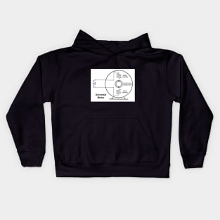 Universal Motor Diagram Kids Hoodie